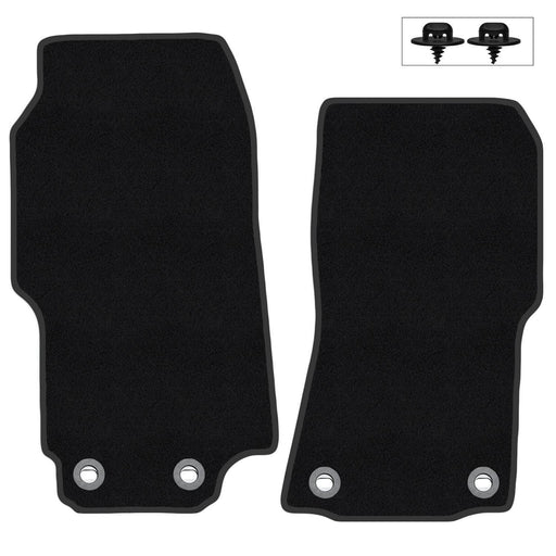 Tailored fit Carpet Floor Mat for Ford Transit MK7 2006 to 2014 Black trim UKB4C  - Dynamic Drive