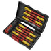 Sealey Screwdriver Set 13pc Interchangeable VDE Approved AK6128 Sealey  - Dynamic Drive