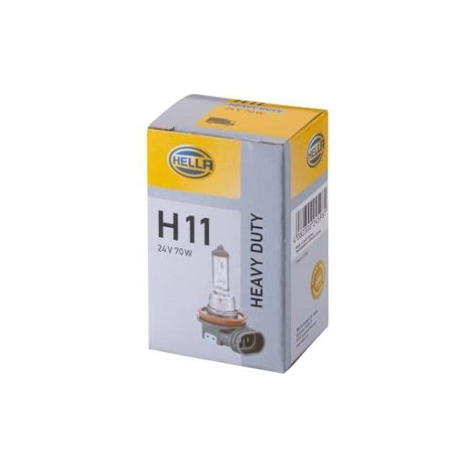 Hella Bulb H11 Heavy Duty 24V 70W Quantity: 1 8GH 008 358-241 Hella  - Dynamic Drive