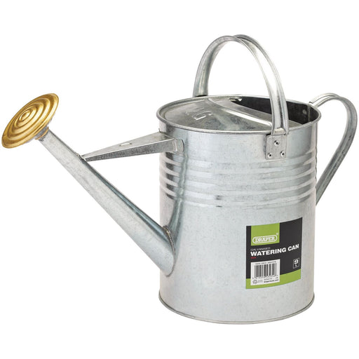 Draper Galvanised Watering Can, 9L 53234 Draper  - Dynamic Drive