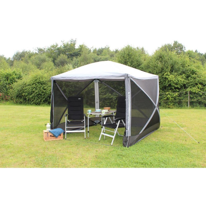 Outdoor Revolution Lightweight Freestanding Four Sided Pop Up Utility Gazebo