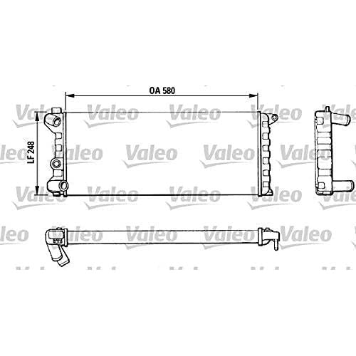 Genuine Valeo fits Radiator Fiat Panda Mq91 1000 Ie Valeo  - Dynamic Drive