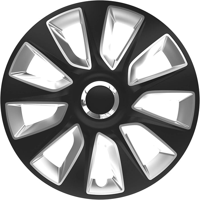 4 x Wheel Trims Strat Hub Caps 16"  fits Renault Espace Laguna Scenic Modus UKB4C  - Dynamic Drive