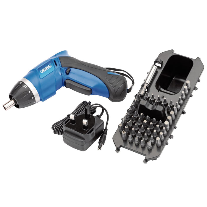 Draper 3.6V Cordless Li-ion Screwdriver Kit 83568