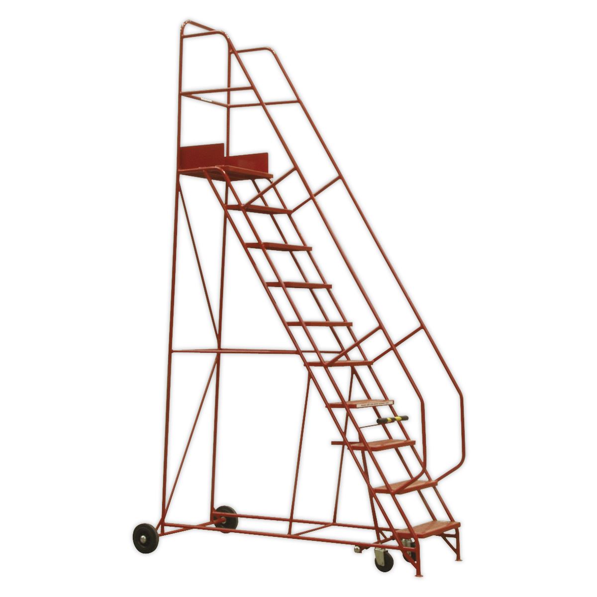 Sealey Mobile Safety Steps 11-Tread MSS11 Sealey  - Dynamic Drive