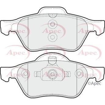 Apec Brake Pads Front Fits Renault Laguna Twingo