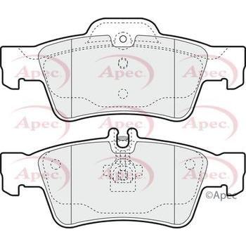 Apec Brake Pads Rear Fits Mercedes Cl Class Cls E S Sl