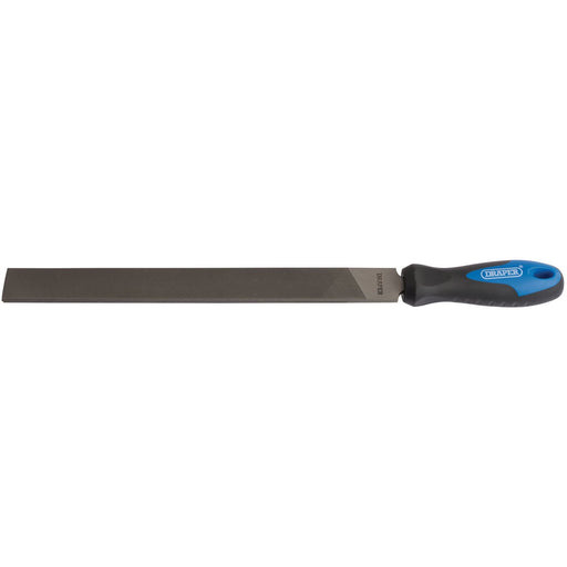 Draper Soft Grip Engineer's Hand File and Handle, 300mm 00008 Draper  - Dynamic Drive