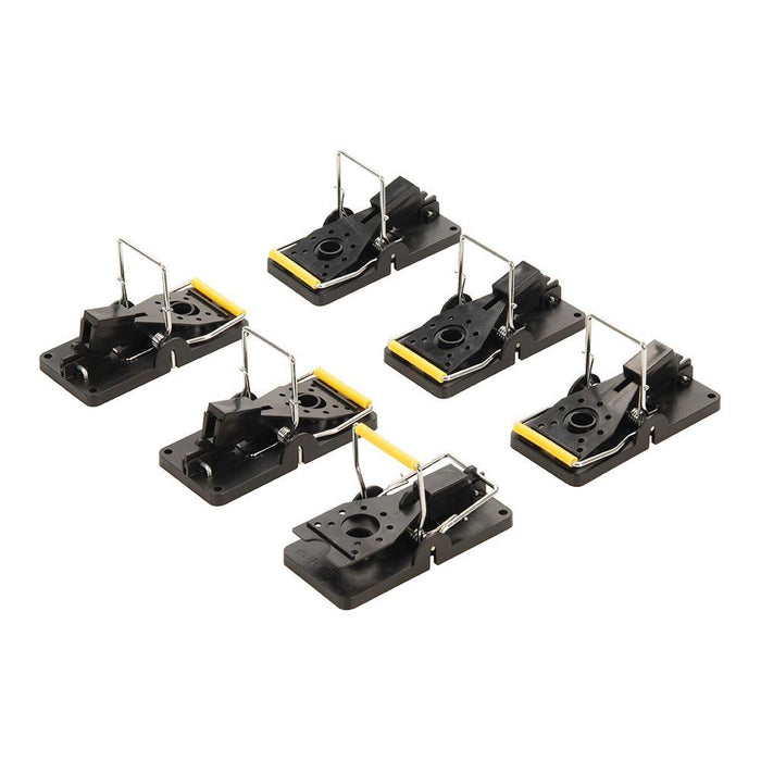 Fixman Mouse Traps Set 6pce 98 x 48mm