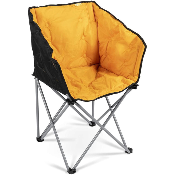 Kampa Dometic Tub Lightweight Folding Camping Chair Sunset Yellow Kampa  - Dynamic Drive