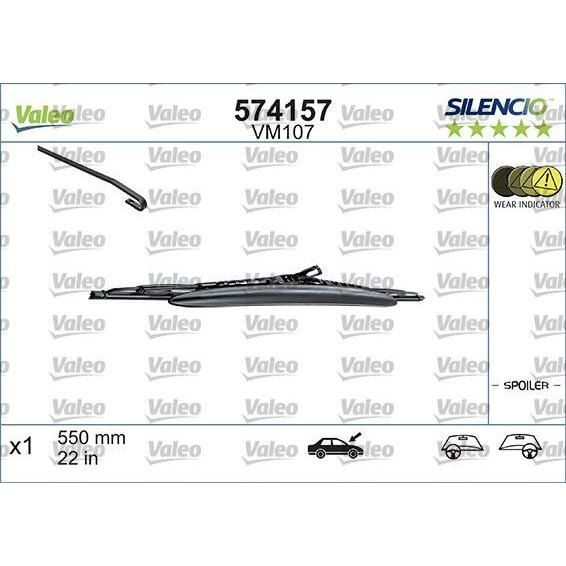 Valeo Single Wiper Blades 574157 Automotive Part Valeo  - Dynamic Drive