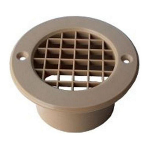 75mm Mesh Floor Vent Beige for Caravan/Motorhome Nova  - Dynamic Drive