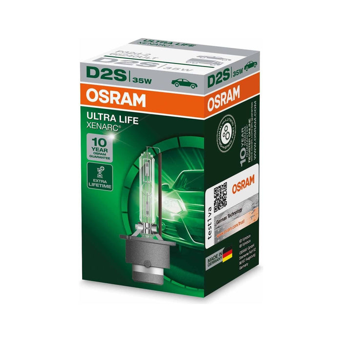 Osram XENARC ULTRA LIFE D2S HID Xenon discharge bulb, discharge lamp, 66240ULT, Osram  - Dynamic Drive