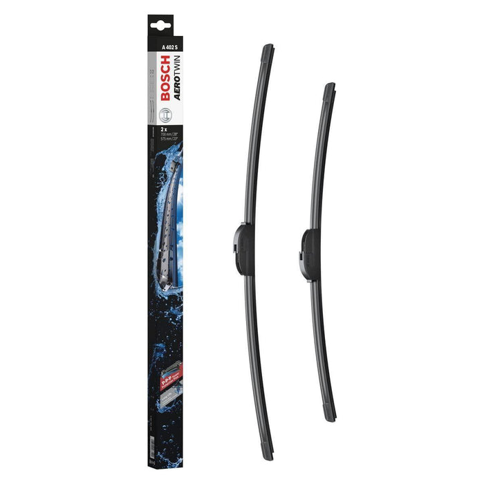 NEW Genuine BOSCH A402S Aerotwin Front Wiper Blades Set FOR HONDA CIVIC MK8 VIII