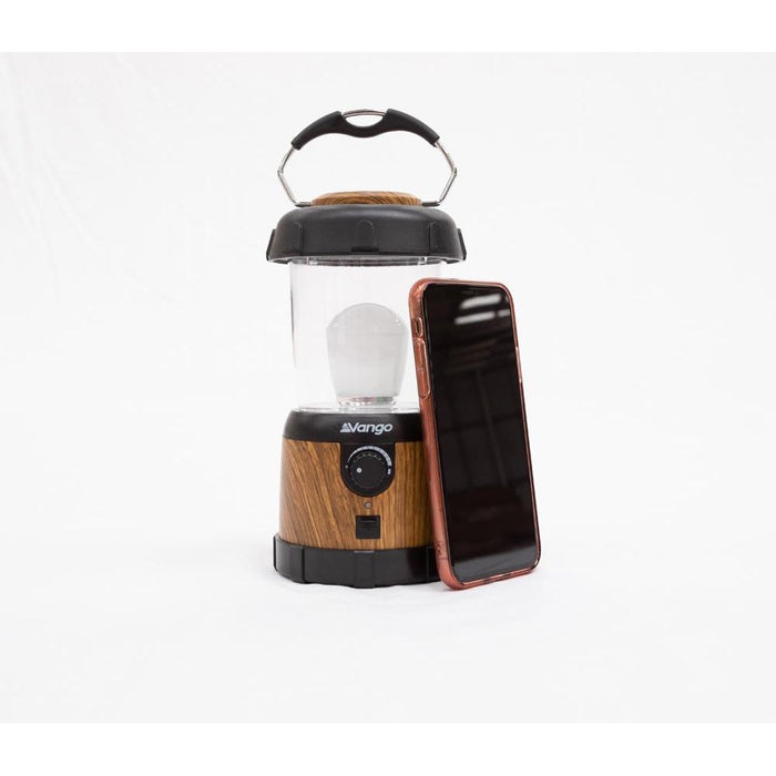 Vango Nova 200 Recharge USB Camping Lantern - Wood Effect Vango  - Dynamic Drive