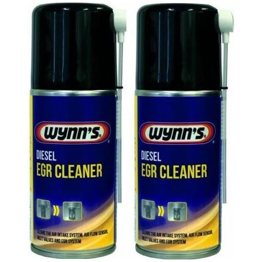 2x Wynns Diesel EGR Valve Cleaner Air Intake MAF Sensor Cleaner Reduce Emissions Wynns  - Dynamic Drive