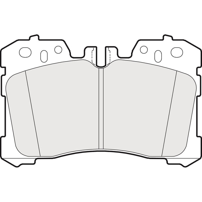 Apec Brake Pads Front Fits Lexus Ls460 Ls500 Ls600