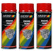 3X MOTIP VHT RED HEAT RESISTANT ENGINE SPRAY PAINT 150°C 400ML Motip  - Dynamic Drive