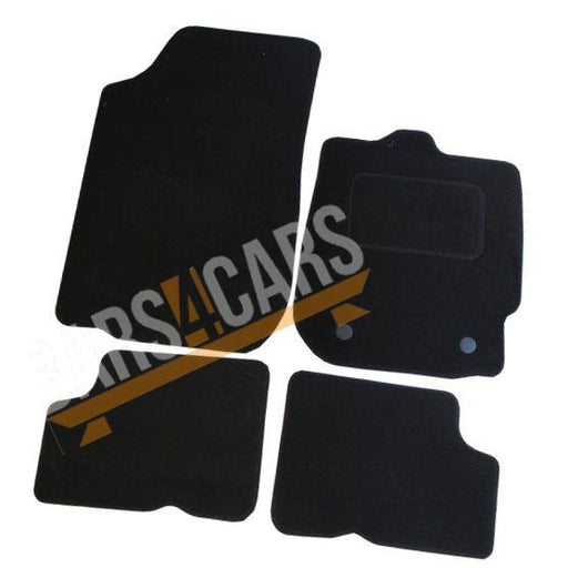 Fully Tailored Black Carpet Car Mats for Dacia Duster 2013-2017 Set of 4 w Clips UKB4C  - Dynamic Drive