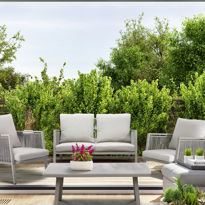 Dellonda Fusion 4 Piece Outdoor Set