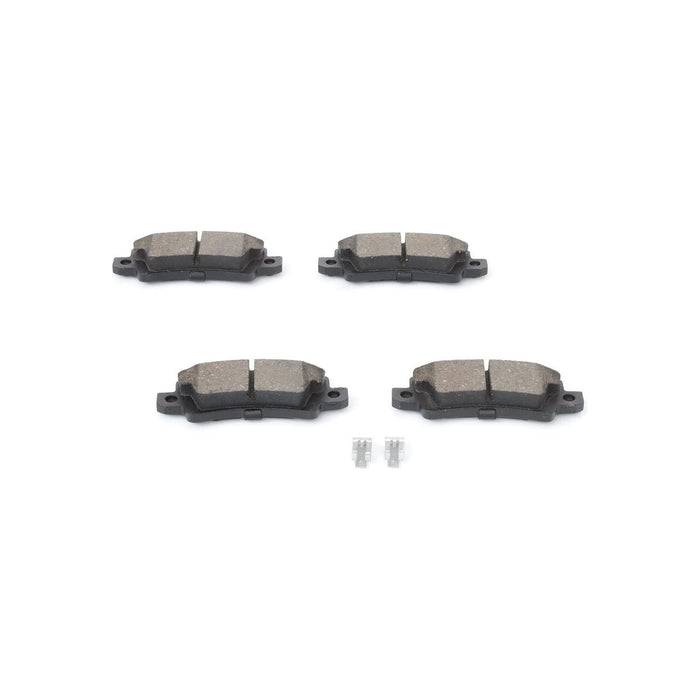 Genuine Bosch Brake Pad Set Bp931 fits Toyota Corolla VVTi - 1.4 - 01-07 0986424