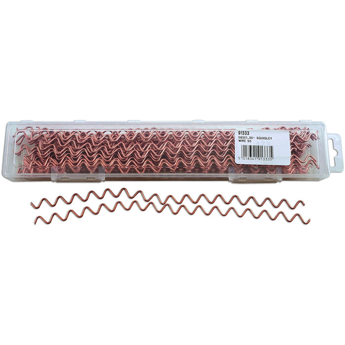 Power-Tec Squiggly Wire 50pc 91333