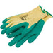 Draper Heavy Duty Latex Coated Work Gloves, Large, Green 82603 Draper  - Dynamic Drive