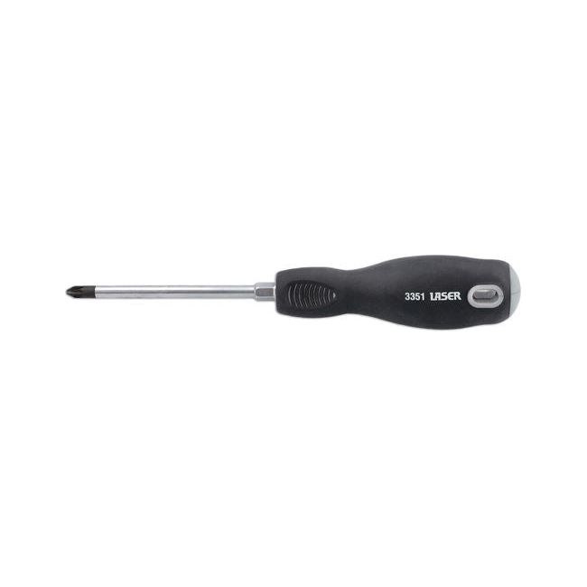 Laser PzDrive Screwdriver Pz2 x 100mm 3351 Laser Tools  - Dynamic Drive