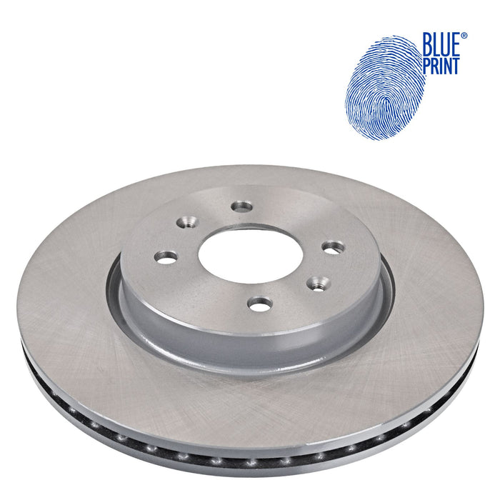 Pair of Blue Print Front Vented Brake Discs for Hyundai i20  Kia Rio 51712-1W050