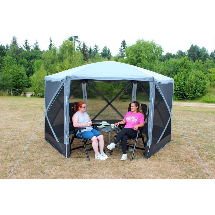 Outdoor Revolution Screenhouse 6 Panel Quick Erect Pop Up Shelter Gazebo ORSH0006