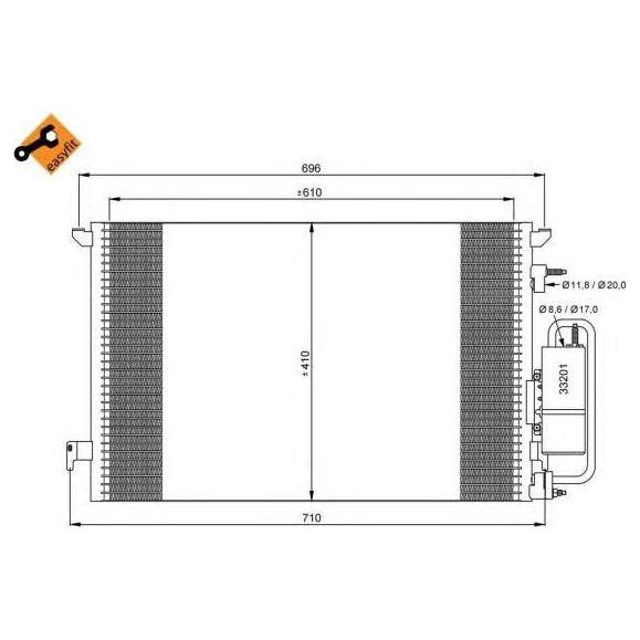 NRF Condenser 35929