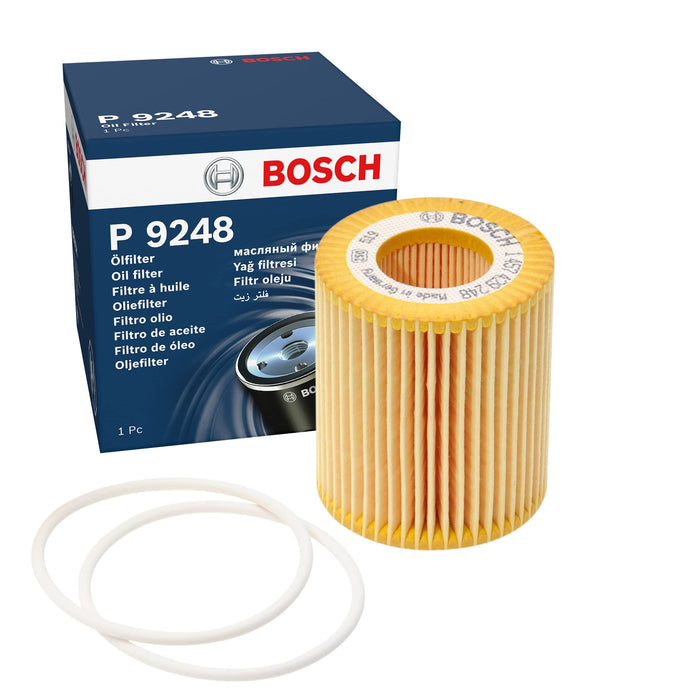 Genuine Bosch Car Oil Filter P9248 fits Vauxhall Zafira CDTi - 1.9 - 05- 1457429