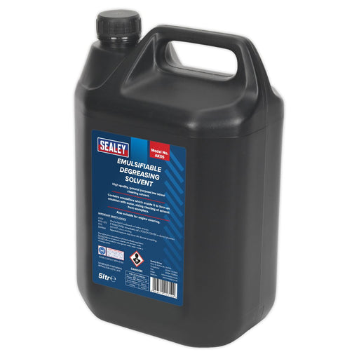 DEGREASING SOLVENT EMULSIFIABLE 5L Sealey  - Dynamic Drive