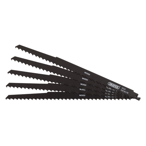 Draper Reciprocating Saw Blades for Pruning & Coarse Wood & Plastic Cutting, 300 Draper  - Dynamic Drive