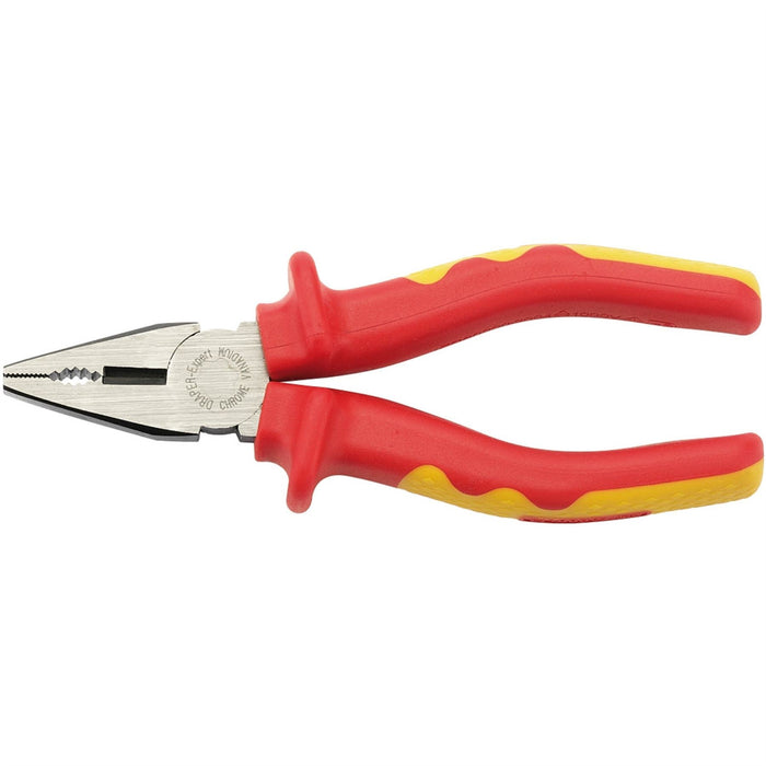 Draper VDE Approved Fully Insulated Combination Pliers, 160mm 69170 Draper  - Dynamic Drive