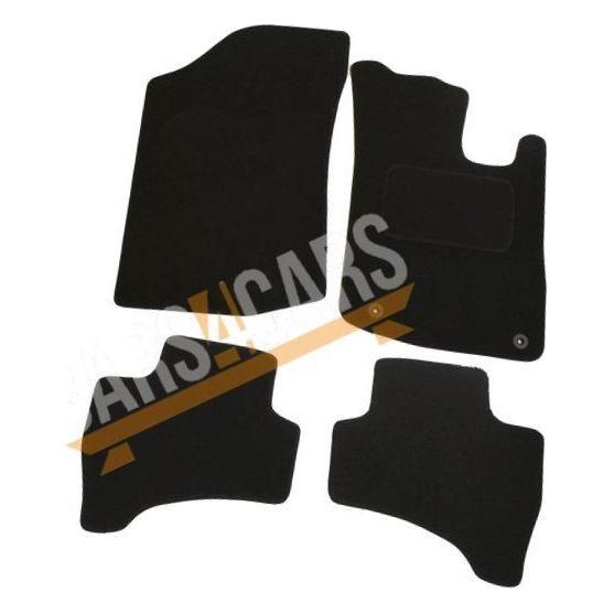 Tailored Carpet Car Mats for Citroen C1 12-14 2 Clip Version Set of 4 2 Clips UKB4C  - Dynamic Drive