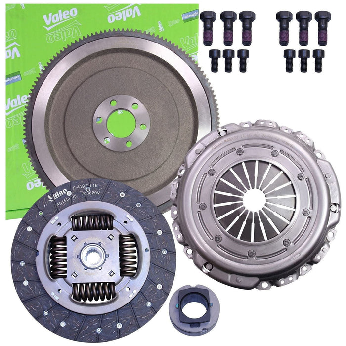 Valeo 4 Piece Conversion Clutch Kit 835071 Auto Part fits PSA 1.6 Hdi 2004 - On