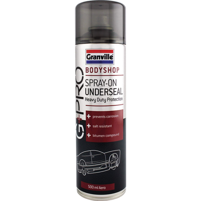 Granville G-PRO Spray Underseal Aerosol - 500ml Granville  - Dynamic Drive