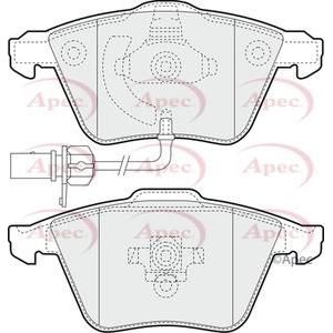 Apec Brake Pads Front Fits Audi A4 A6 A8 Allroad S4 Seat Exeo