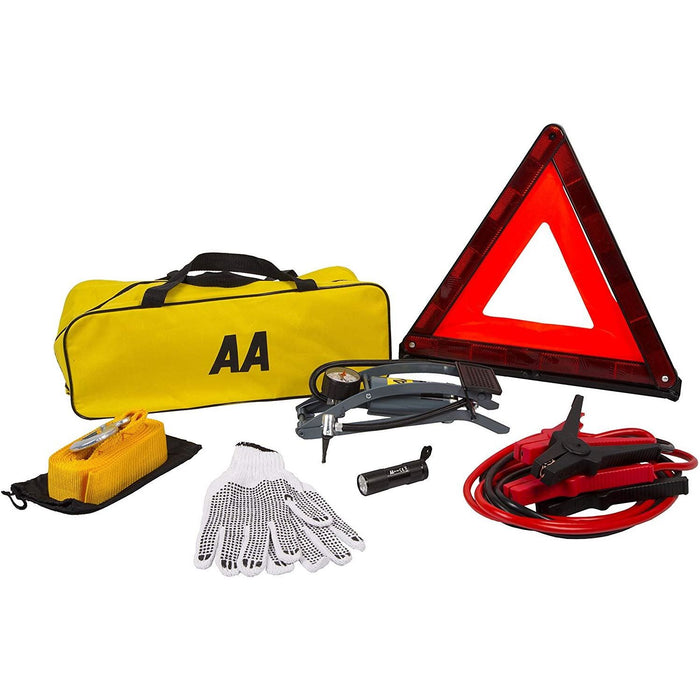 AA Car Emergency Breakdown Kit Car Driving  Travel Kit Warning Triangle UKB4C  - Dynamic Drive