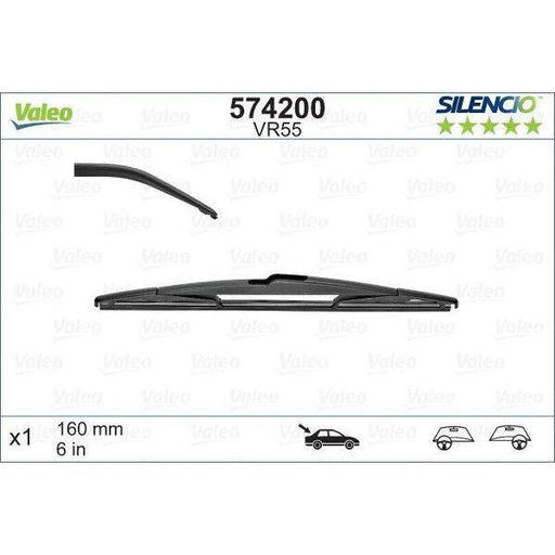 Valeo Single Wiper Blades 574200 Automotive Part fits Citroen Ds5 Valeo  - Dynamic Drive