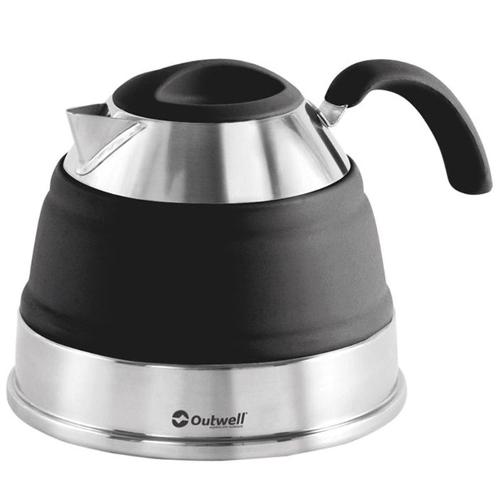 Collaps Kettle 2 5L Black: Space Saving and Collapsible Camping Kettle Outwell  - Dynamic Drive