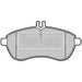 Genuine Borg & Beck Brake Pads fits Mercedes C Class 07 BBP2008 Borg & Beck  - Dynamic Drive