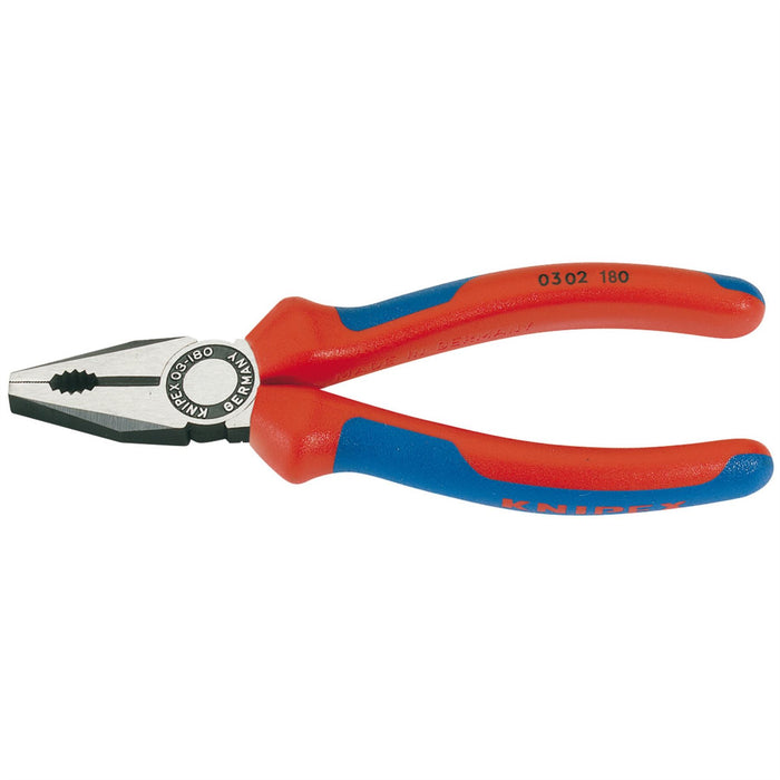 Draper Knipex 03 02 180 SBE Combination Pliers - Heavy Duty Handle, 180mm 69574