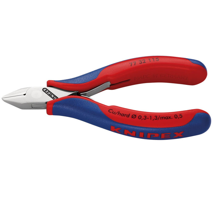 Draper Knipex 77 32 115 Flush Electronics Diagonal Cutters, 115mm 27726 Draper  - Dynamic Drive