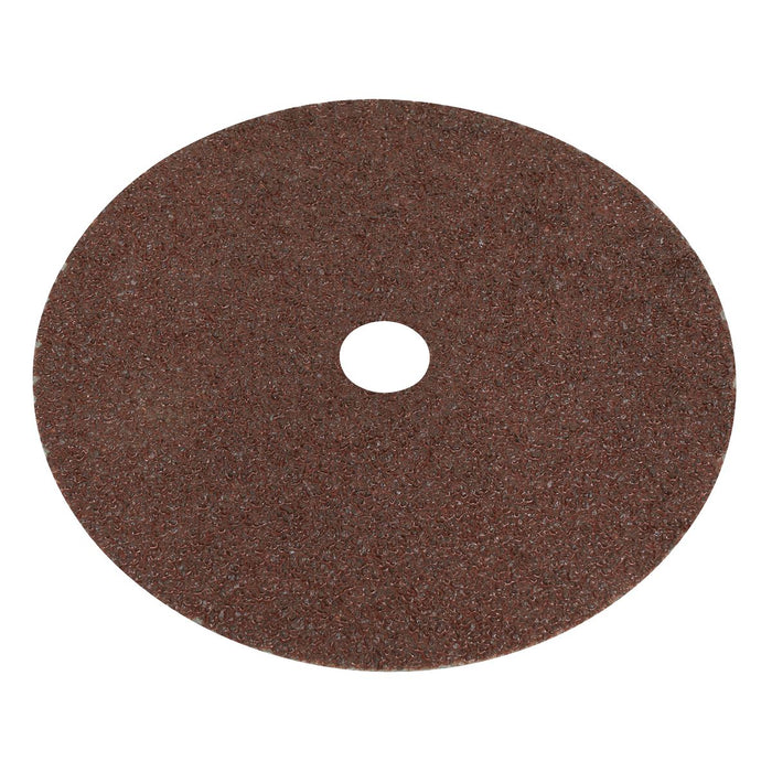 Sealey Fibre Backed Disc175mm 24Grit Pack of 25 WSD724