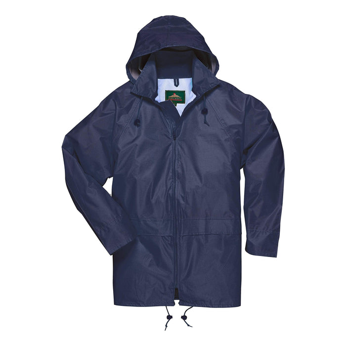 Portwest Classic Rain Jacket - Navy - Small Portwest  - Dynamic Drive