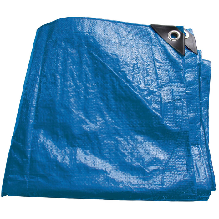 Draper Heavy Duty Polyethylene Tarpaulin, 3 x 5m 82655 Draper  - Dynamic Drive