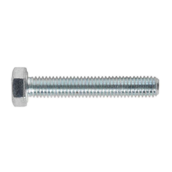 HT SETSCREW M5 X 30MM 8.8 ZINC DIN 933 PACK OF 50 Sealey  - Dynamic Drive