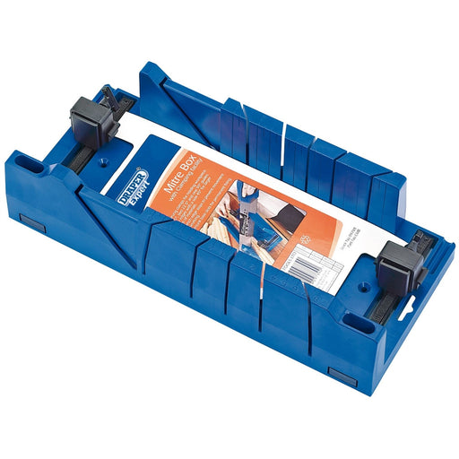 Draper Mitre Box with Clamping Facility, 367 x 116 x 70mm 09789 Draper  - Dynamic Drive